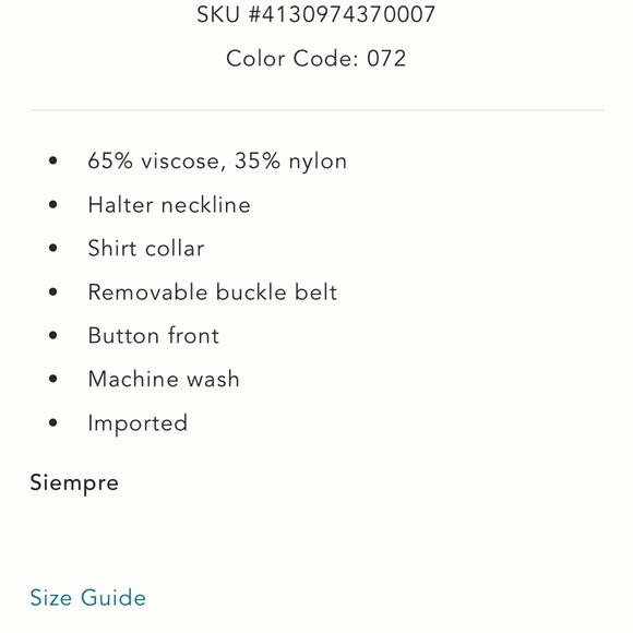 Anthropologie Siempre Belted Longline Knit Dress - Picture 5 of 5